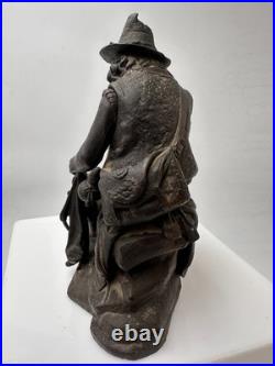 Jacques Antoine Théodore Coinchon sujet en bronze époque XIXe siècle