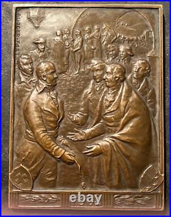 Jolie Médaille Acte de Médiation  Suisse-France du 19 février 1803 Bronze