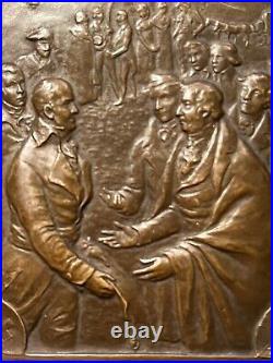 Jolie Médaille Acte de Médiation  Suisse-France du 19 février 1803 Bronze