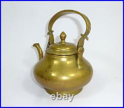 Kanne En Bronze Suisse XIXe Siècle Kanne En Bronze Suisse XIXe Siècle