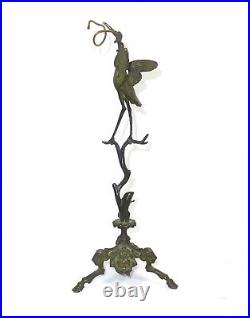 Lampe À Huile En Bronze Chine XIXE Siècle Lampe À Huile En Bronze Chine XIXE Siècle