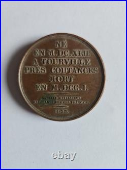 Lot 11 Médailles Bronze XIXe Galerie Métallique 40mm Rousseau Colbert