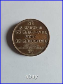 Lot 11 Médailles Bronze XIXe Galerie Métallique 40mm Rousseau Colbert