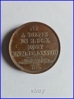 Lot 11 Médailles Bronze XIXe Galerie Métallique 40mm Rousseau Colbert