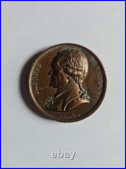 Lot 11 Médailles Bronze XIXe Galerie Métallique 40mm Rousseau Colbert