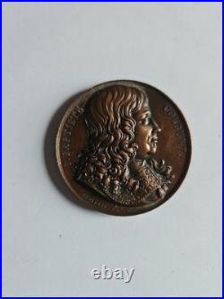 Lot 11 Médailles Bronze XIXe Galerie Métallique 40mm Rousseau Colbert