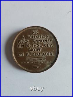 Lot 11 Médailles Bronze XIXe Galerie Métallique 40mm Rousseau Colbert