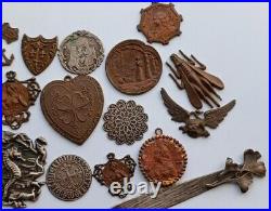 Lot Ancien Ornement medailles bronze Art deco Nouveau antique ornament medals Lot Ancien Ornement medailles bronze Art deco Nouveau antique ornament medals