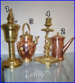 Lot Charles Pigeon, Jean Goardère, Autre, XIX Siècle, Cuivre, Laiton, Bronze