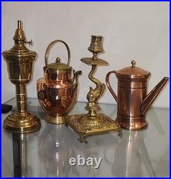 Lot Charles Pigeon, Jean Goardère, Autre, XIX Siècle, Cuivre, Laiton, Bronze