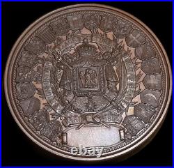 Lot De 2 Médaille Napoleon III En Bronze