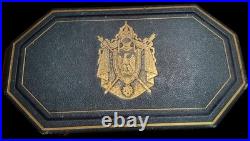 Lot De 2 Médaille Napoleon III En Bronze