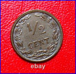 Lot Monnaies Argent & Bronze (Cents) XIXe & XXe Siècle / Pays-Bas