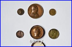 Lot de 6 médailles Napoléoniennes