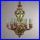 Lustre-Ancien-Napoleon-III-Bronze-Dore-XIXe-Siecle-Original-01-cb