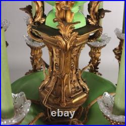 Lustre Ancien Napoléon III Bronze Doré XIXe Siècle Original