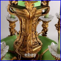 Lustre Ancien Napoléon III Bronze Doré XIXe Siècle Original