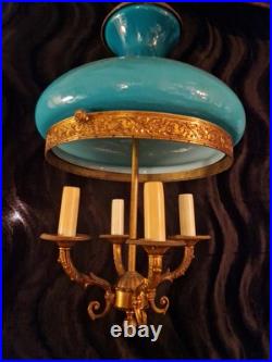 Lustre à Suspension Matador Bougies Napoléon III XIXe Siècle, France Lustre à Suspension Matador Bougies Napoléon III XIXe Siècle, France