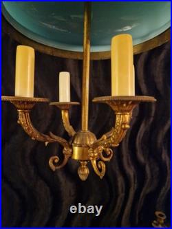 Lustre à Suspension Matador Bougies Napoléon III XIXe Siècle, France Lustre à Suspension Matador Bougies Napoléon III XIXe Siècle, France
