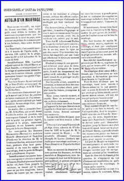 MED10504 MEDAILLE Cie GENERALE TRANSATLANTIQUE SAUVETAGE MARINS RUSSES 1900