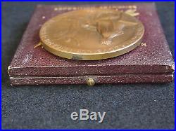 MEDAILLE BRONZE MEDAL L. O. ROTY EXPOSITION FRANCAISE A MOSCOU MOSCOW 1891 +box