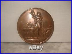 MÉDAILLE Bronze NAPOLÉON Empereur 1811 BAPTÊME DU ROI De ROME French Medal