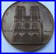 MEDAILLE-FRANCAISE-1840-BRONZE-NOTRE-DAME-DE-PARIS-HYACINTHE-DE-QUELEN-56-mm-89g-01-lzvm