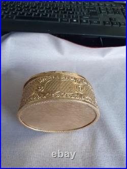 Magnifique boîte à bijoux ancienne de style Néo-classique. France XIXe Siècle