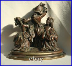 Malborough s'en va en guerre, bronze anonyme, XIXe siècle