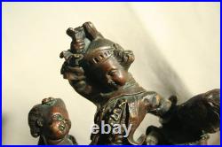 Malborough s'en va en guerre, bronze anonyme, XIXe siècle