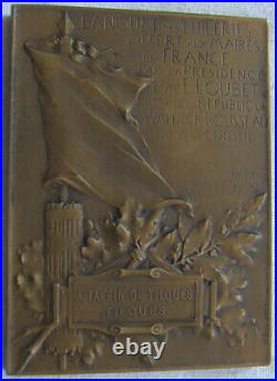 Med13069 Medaille Banquet Des Maires Exposition Universelle Paris 1900 Tilques