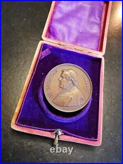 Medaille 1848 Bronze Reims Cardinal Gousset Montagny Sénateur