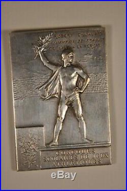 Medaille Ancienne Exposition Paris 1900 Jeux Athletiques Antique Medal F. Vernon