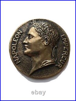 Medaille Ancienne Napoléon Empereur En Bronze