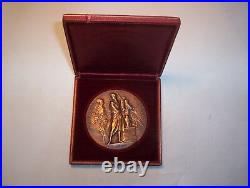 Médaille Assemblée National 1895 Emile DERAINE H. Ponscarme bronze 73mm 182,10gr