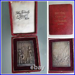 Médaille BORDEAUX 1905 31ème fête fédérale société gymnastique graveur J. Delpech