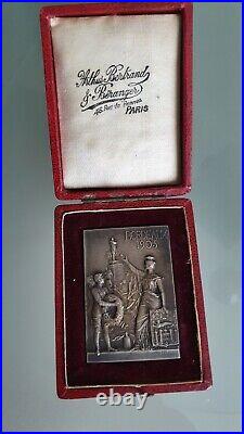 Médaille BORDEAUX 1905 31ème fête fédérale société gymnastique graveur J. Delpech