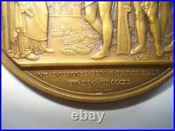 Médaille BRONZE Translation cendres de Napoléon Ier RELIQUIIS RECEPTIS BARRE