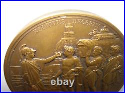 Médaille BRONZE Translation cendres de Napoléon Ier RELIQUIIS RECEPTIS BARRE