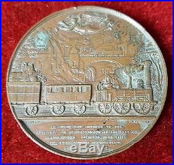 Medaille Bronze. En Mémoire De Chercheurs Et Industrielle. France 1843