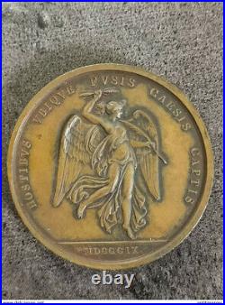 Médaille Bronze NAPOLEON 1809 BATAILLE DE WAGRAM 42 mm 39,8 G