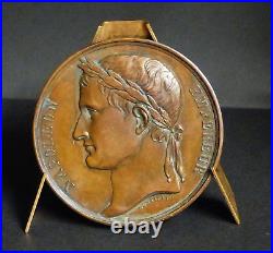 Médaille Bronze Napoléon Empereur Funérailles De L'empereur 1840 Par Montagny