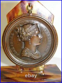 Medaille Bronze Profil Josephine Imp. Et Reine Premier Empire 1804 Andrieu Tbe