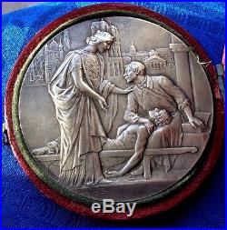 Medaille De Medecine & Chirurgie Attribuee L. Fournier 1892 Par Lovis Bottee