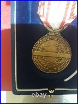 Medaille Du Travail Bronze Monaco 1923
