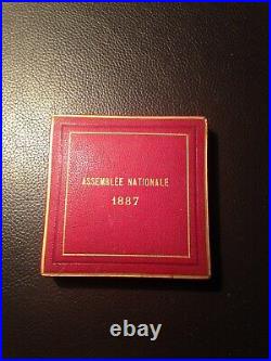 Medaille Election Carnot President De La Republique 1887 Assemblee Nationale