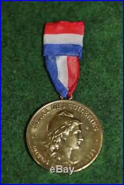 Medaille En Metal Des Tuileries Attribuee A Emile Zola