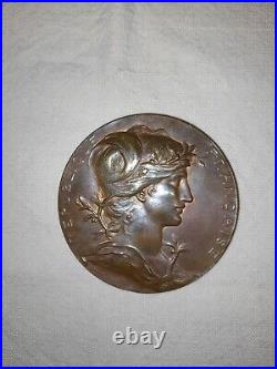 Médaille Exposition Universelle 1889 En Bronze dans sa pochette d'origine