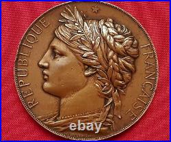 Médaille Exposition Universelle Internationale, Paris 1878, en bronze, superbe