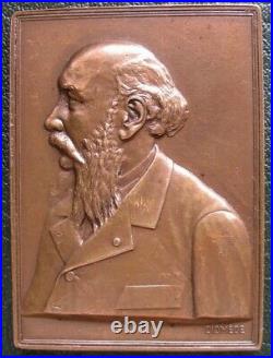 Médaille Fernand RIGAUD Directeur de l'Ecole des Mines d'Alès 1894, par DIOMEDE